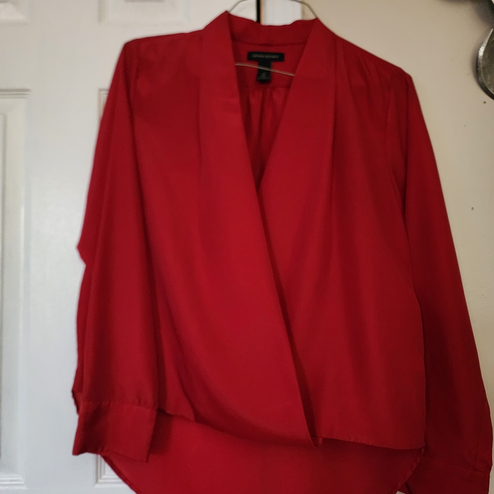 Banana Republic Red Women's Blouse